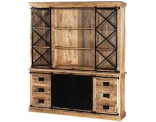 Living Barn 001 bois massif mangue