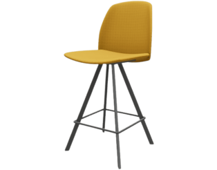 Tabouret de bar Fiona gold