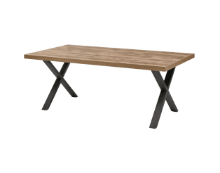 Table Otto 230x100 cm pied "X" TF1915