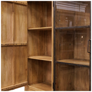 Dressoir DHRUV bois mange/nougat