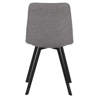 Chaise Stella tissu gris