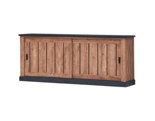 Dressoir Etienne industrial oak/noir
