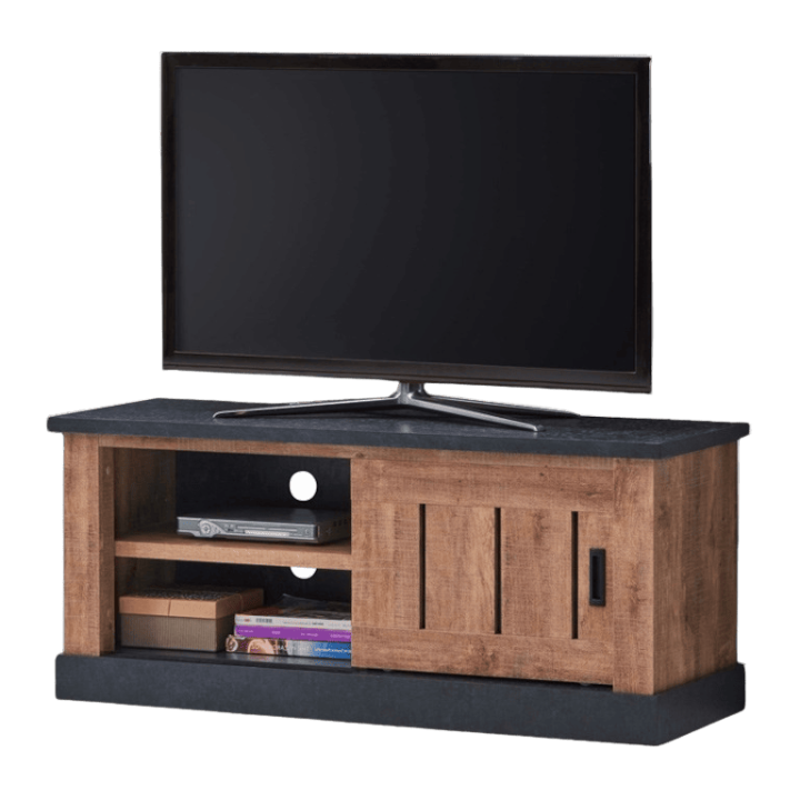 Meuble TV Etienne oak/noir