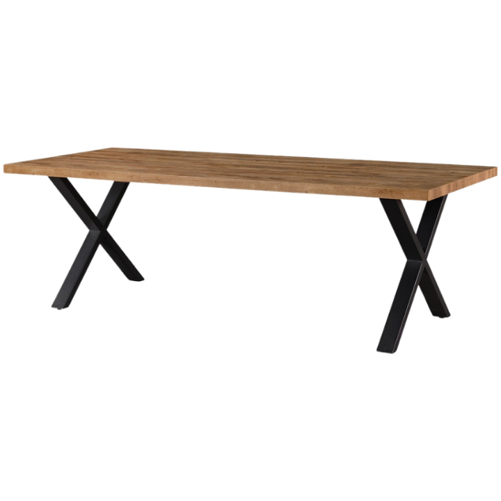 Table rectangulaire 190cm Pied X Etienne