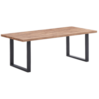 Table Etienne 220 cm avec piétement en U