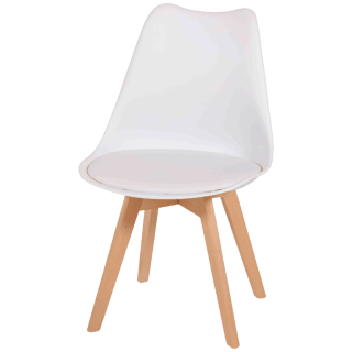 Chaise DC-355 blanc