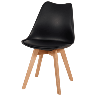 Chaise DC-355 noir