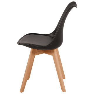 Chaise DC-355 noir