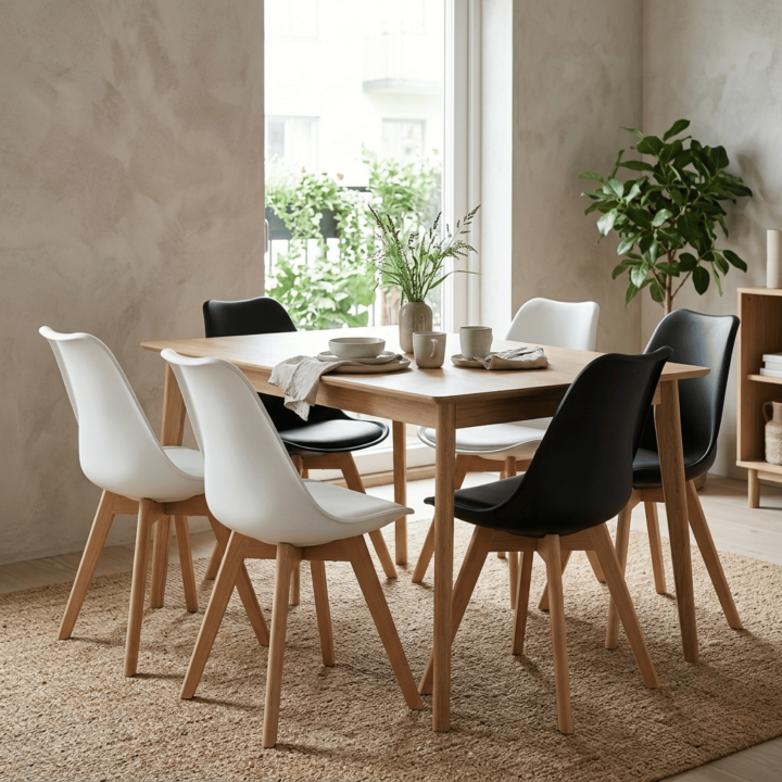 Chaise DC-355 noir