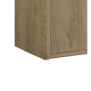 Armoire 6 portes Cara caramel oak