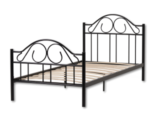 Lit 90x200 Rosalie noir