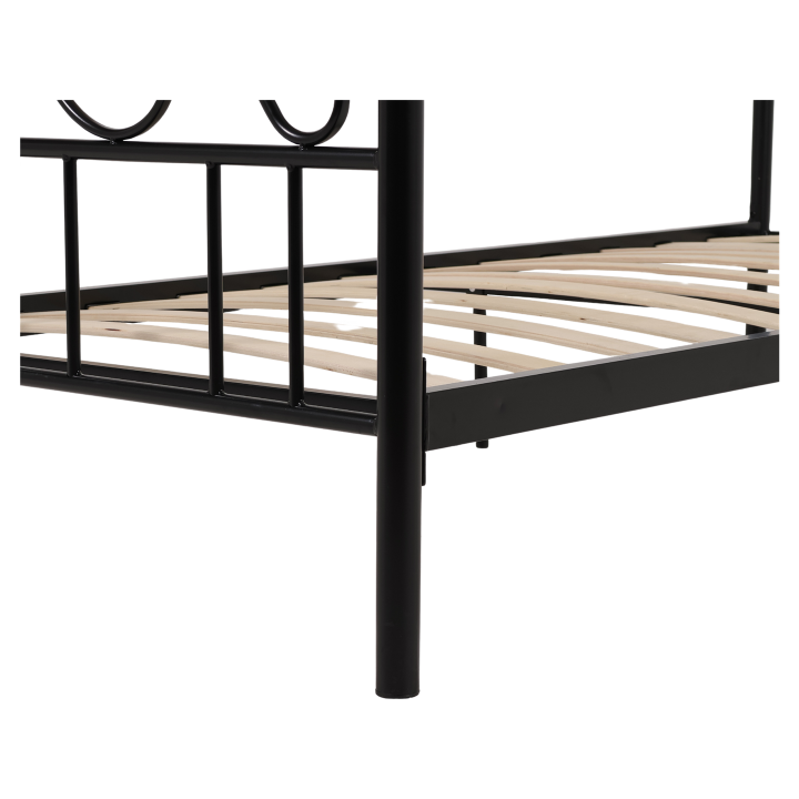 Lit 90x200 Rosalie noir