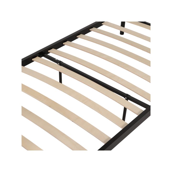 Lit 90x200 Rosalie noir