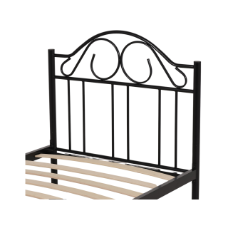 Lit 90x200 Rosalie noir