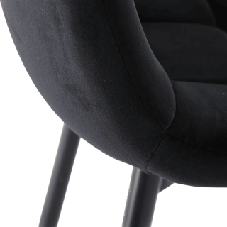Chaise Zola noir