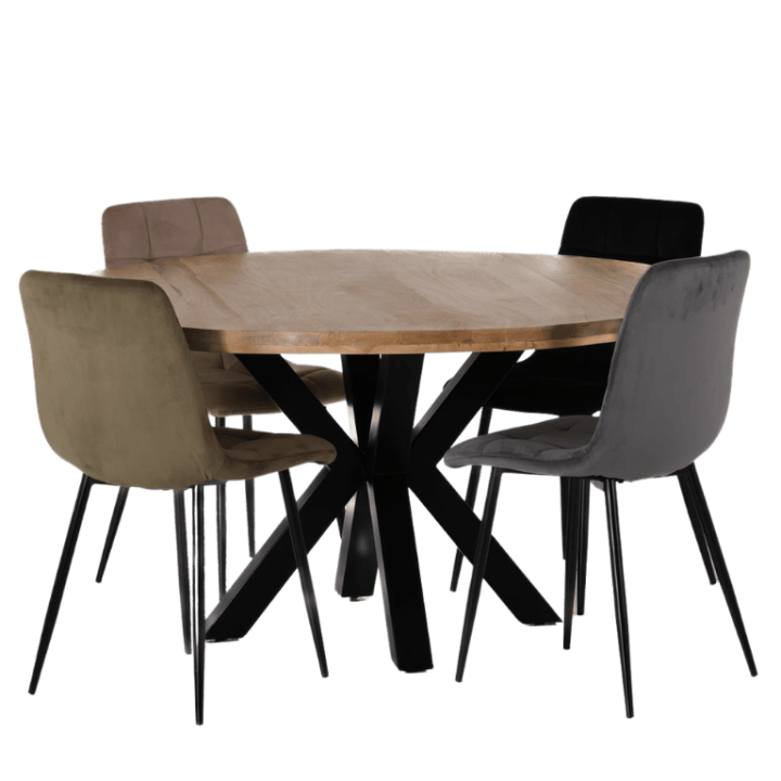 Chaise Zola noir