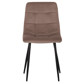 Chaise Zola marron clair