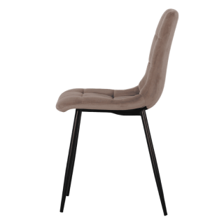 Chaise Zola marron clair