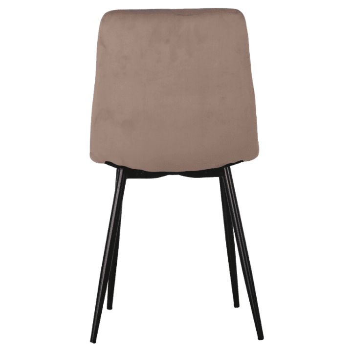 Chaise Zola marron clair