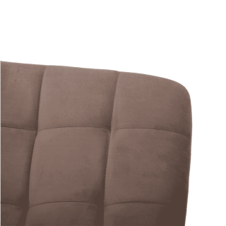 Chaise Zola marron clair