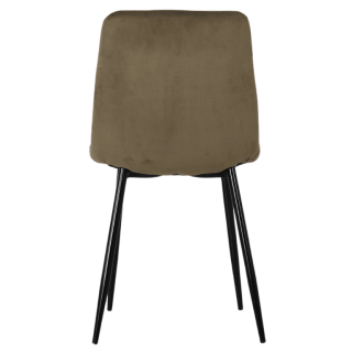 Chaise Zola vert