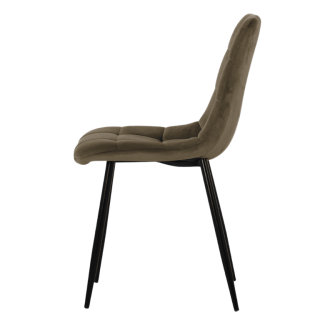 Chaise Zola vert