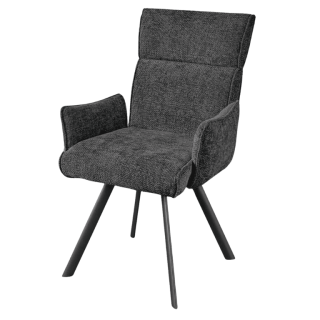 Chaise Ambre gris anthracite