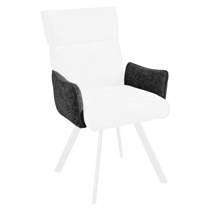 Chaise Ambre gris anthracite