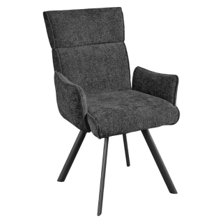 Chaise Ambre gris anthracite