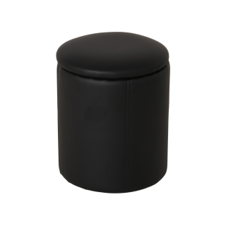 Table +6  Pouf Nora noir
