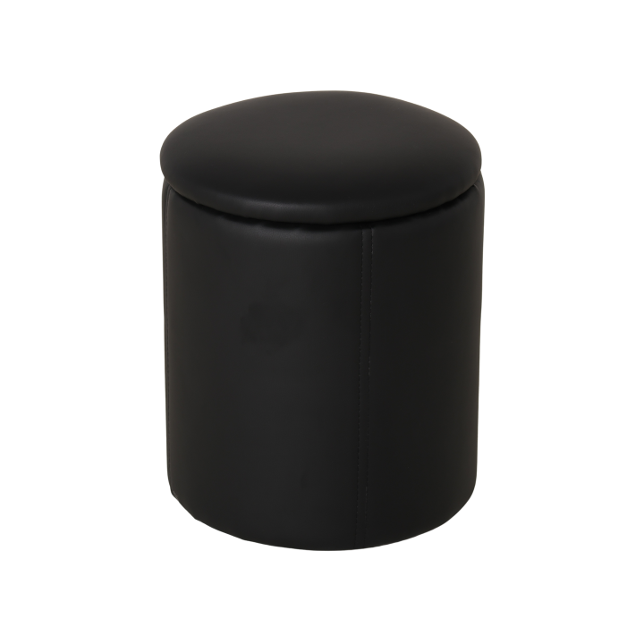 Table +6  Pouf Nora noir