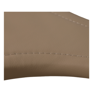 Table de salon + 6 pouf Nora beige