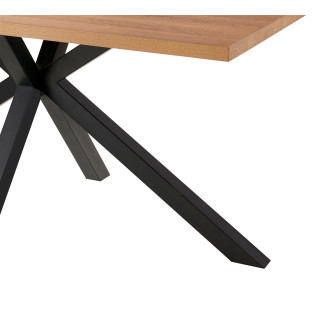 HYMAN 160 - Table rectangulaire 160 cm