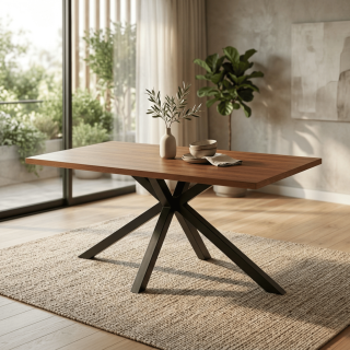 HYMAN 160 - Table rectangulaire 160 cm