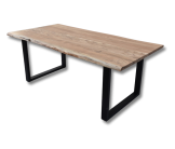 Eden table a manger 200 cm acacia live edge