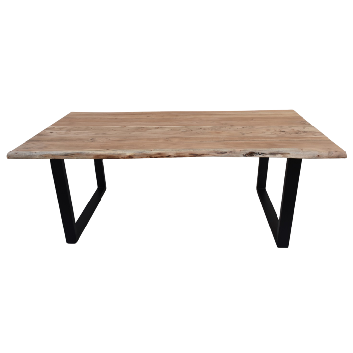 Eden table a manger 200 cm acacia live edge