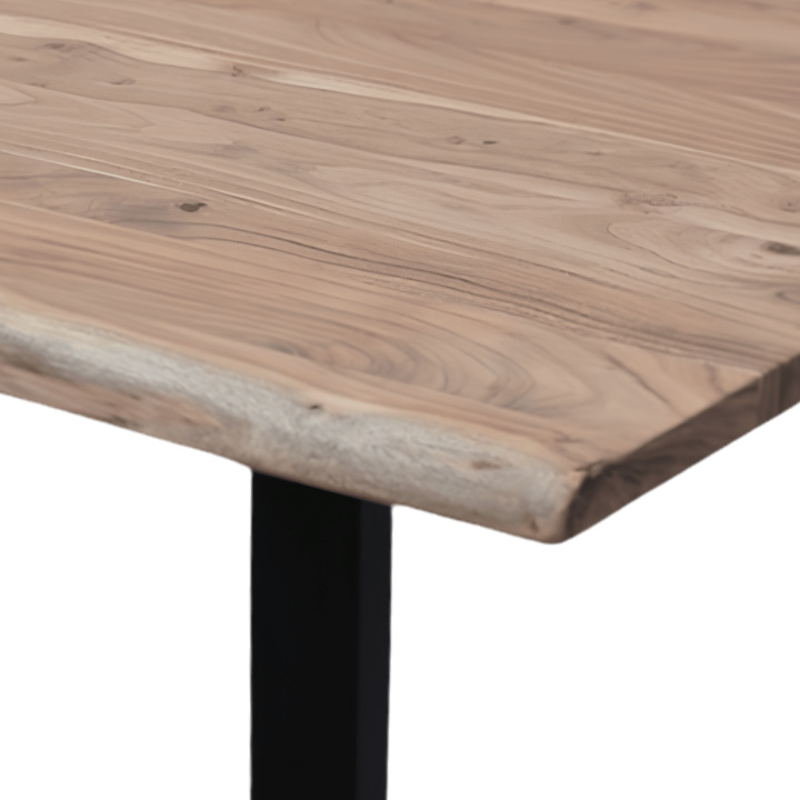 Eden table a manger 200 cm acacia live edge