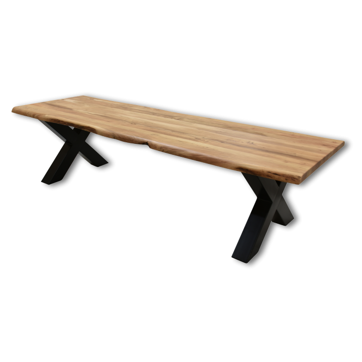 Table à manger 240 cm Zenith bois d'acacia