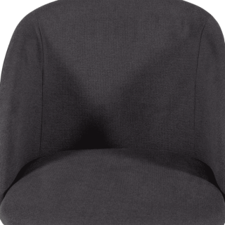 Chaise Zara tissu anthracite
