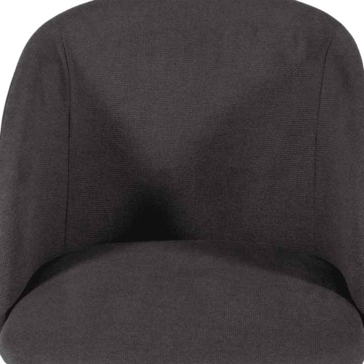 Chaise Zara tissu anthracite