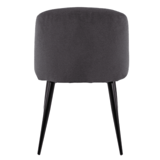 Chaise Zara tissu anthracite
