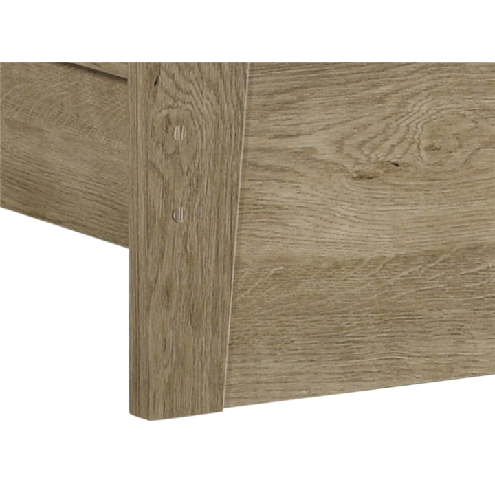 Lit 90x200 Cara caramel oak