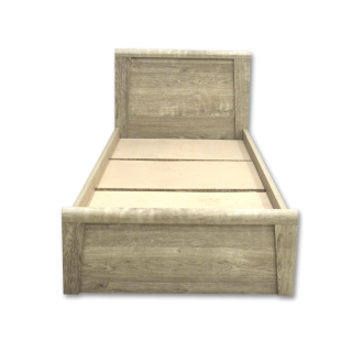 Lit 90x200 Cara caramel oak