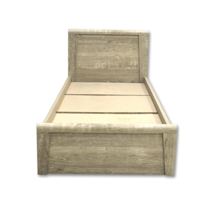 Lit 90x200 Cara caramel oak
