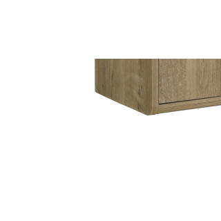 Armoire 2 portes Cara caramel oak