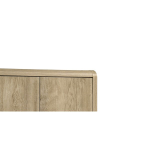 Armoire 2 portes Cara caramel oak