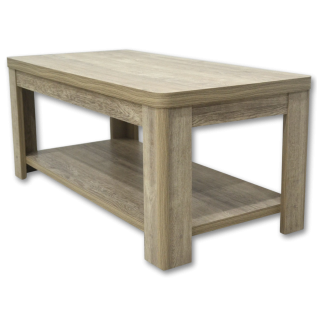 Table basse Cara caramel oak