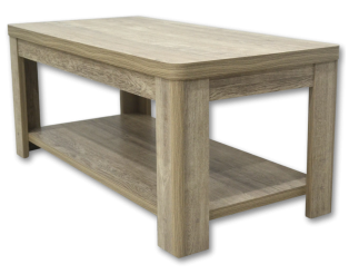 Table basse Cara caramel oak