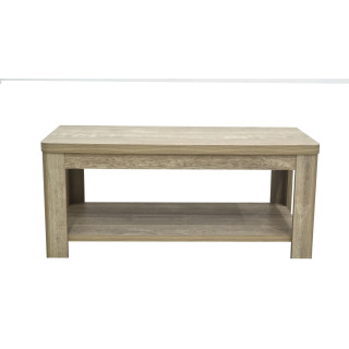 Table basse Cara caramel oak