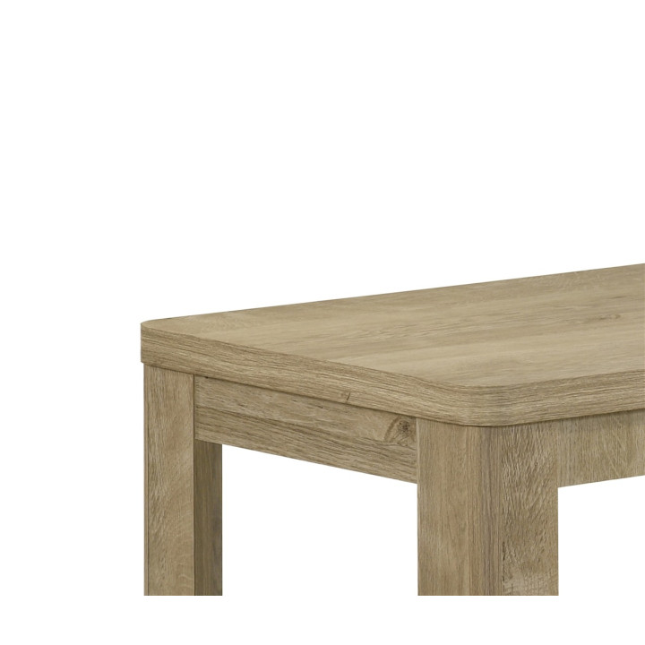 Table basse Cara caramel oak